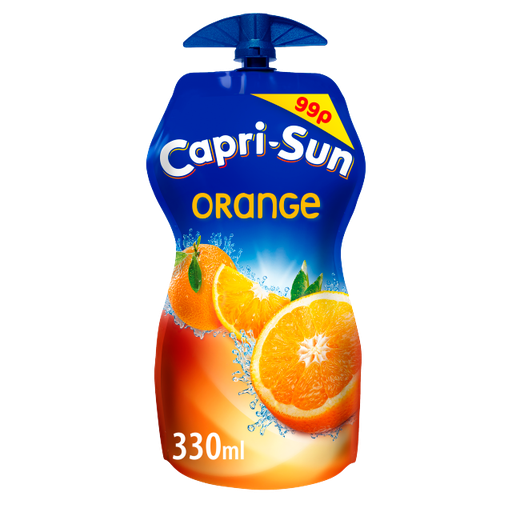 [Capr-All-SE-4346] Capri Sun Orange 330ml x 15 PMP 99P (Pouch)