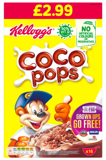 [Cere-All-SE-4359] Cereals Kelloggs Coco Pops PM 2.99 550g 5