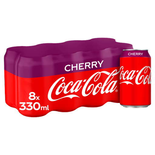[Cher-All-SE-4367] Cherry Coke 330ml 3x8pk (Can)