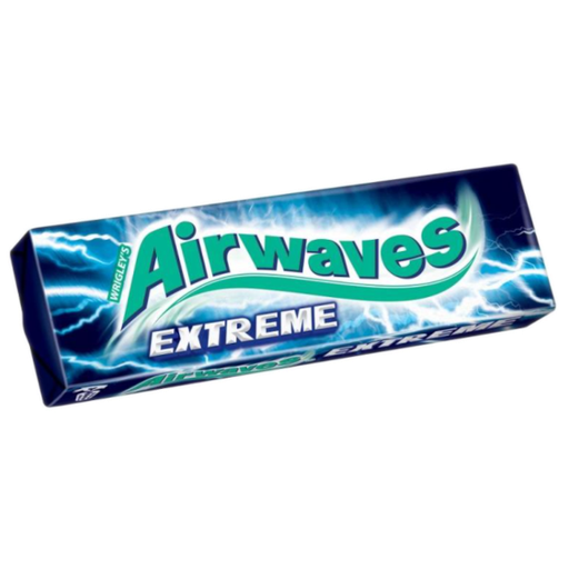 [Chew-All-SE-4495] Chewing Gums Airwaves Extreme-Navy NPM 14g 30