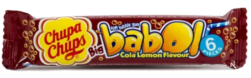 [Chew-All-SE-4389] Chewing Gums Babol Cola Lemon-Brown NPM 27.5g-6s 20