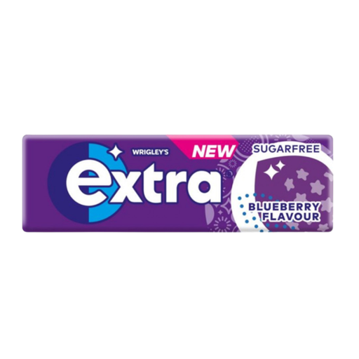 [Chew-All-SE-4394] Chewing Gums Extra Blueberry NPM 420g-14g-10s 30