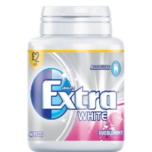 [Chew-All-SE-4519] Chewing Gums Extra Bubblemint-White PM 2.00 46s 6