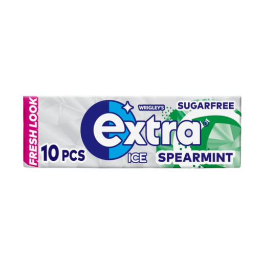 [Chew-All-SE-4498] Chewing Gums Extra Ice Spearmint NPM 420g-14g-10s 30