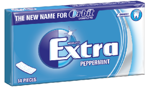 [Chew-All-SE-4490] Chewing Gums Extra Peppermint NPM 324g-27g-14s 12