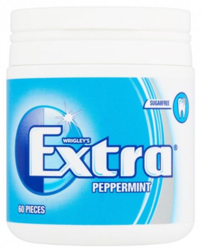 [Chew-All-SE-4507] Chewing Gums Extra Peppermint Tubs NPM 60s 6