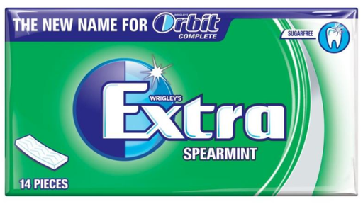 [Chew-All-SE-4492] Chewing Gums Extra Spearmint NPM 324g-27g-14s 12