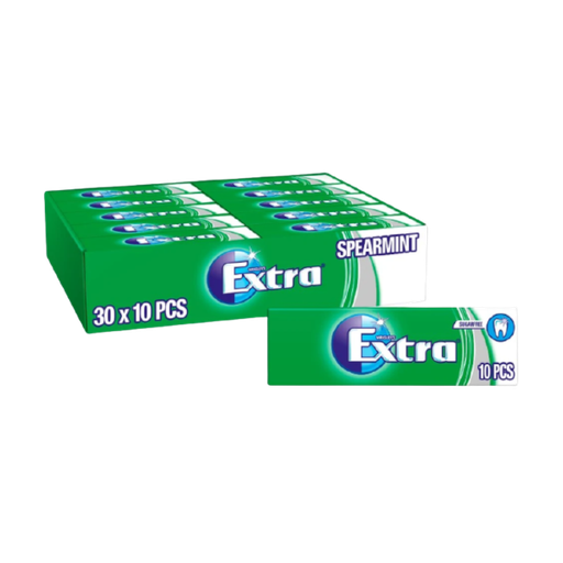 [Chew-All-SE-4477] Chewing Gums Extra Spearmint NPM 420g-14g-10s 30