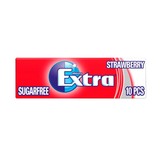 [Chew-All-SE-4485] Chewing Gums Extra Strawberry NPM 420g-14g-10s 30