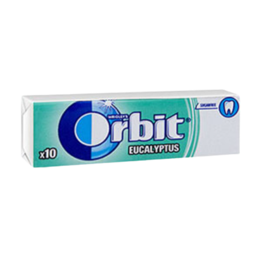 [Chew-All-SE-4417] Chewing Gums Orbit Eucalyptus NPM 14g 30