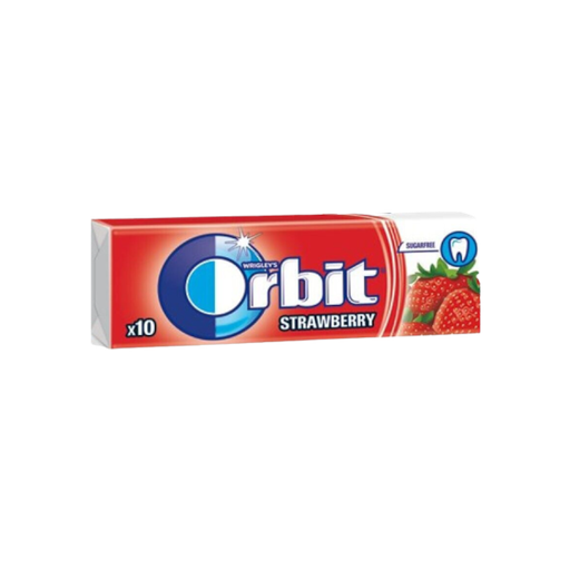[Chew-All-SE-4431] Chewing Gums Orbit Strawberry NPM - 30