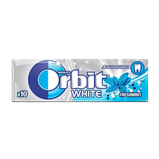 [Chew-All-SE-4438] Chewing Gums Orbit White Freshmint NPM 13.6g 30