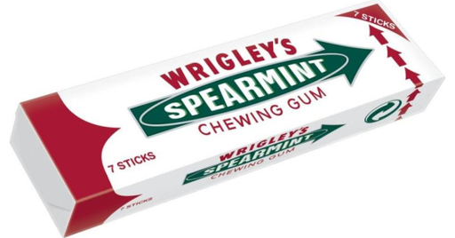 [Chew-All-SE-4504] Chewing Gums Spearmint Wrigleys NPM 7s 14