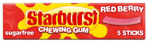 [Chew-All-SE-4521] Chewing Gums Starburst Red Berry NPM 5s 20