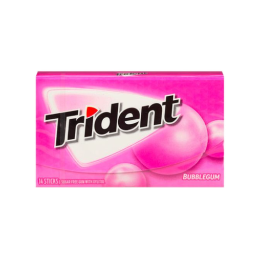[Chew-All-SE-4445] Chewing Gums Trident Bubble Gum NPM 14s 12