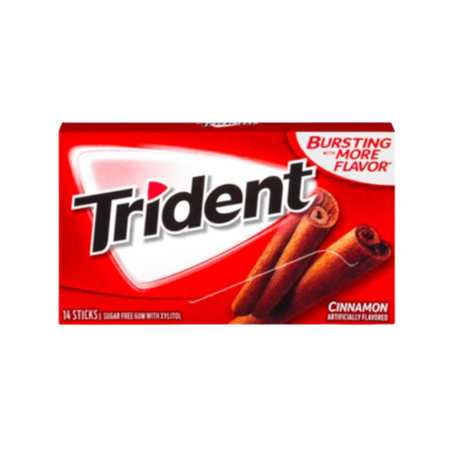 [Chew-All-SE-4446] Chewing Gums Trident Cinnamon NPM 14s 12