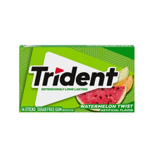 [Chew-All-SE-4449] Chewing Gums Trident Watermelon Twist NPM 14s 12