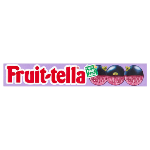 [Chew-All-SE-4378] Chewy Dragees Fruittella Blackcurrant NPM 38g 40