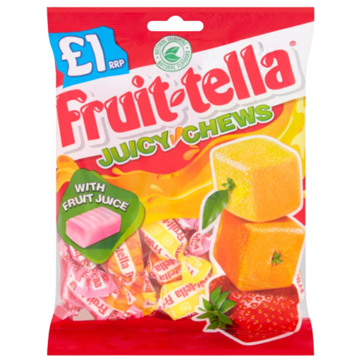 [Chew-All-SE-4470] Chewy Dragees Fruittella Juicy Chews PM 1.00 135g 12
