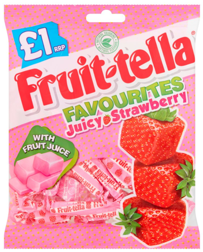 [Chew-All-SE-4471] Chewy Dragees Fruittella Strawberry PM 1.00 135g 12