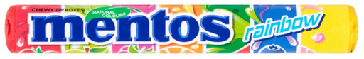 [Chew-All-SE-4382] Chewy Dragees Mentos Rainbow NPM 38g 40