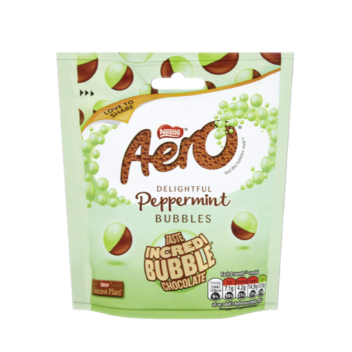 [Choc-All-SE-4577] Chocolate Bags Aero Bubbles Peppermint Milk NPM 92g 8