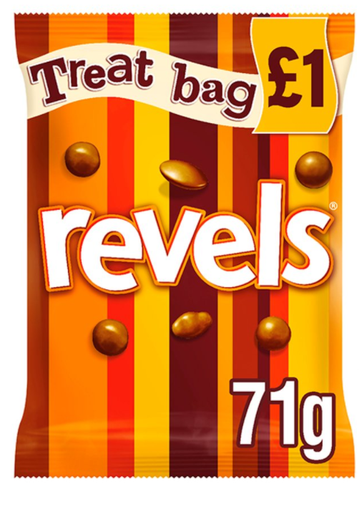 [Choc-All-SE-5110] Chocolate Bags Galaxy Revels Treat PM 1.00 85g 20