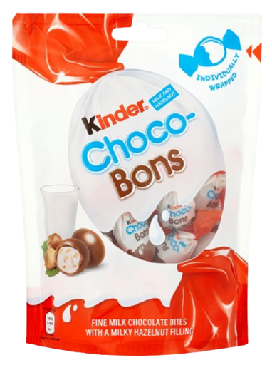 [Choc-All-SE-5018] Chocolate Bags Kinder Chocobons PM 1.00 70g 10