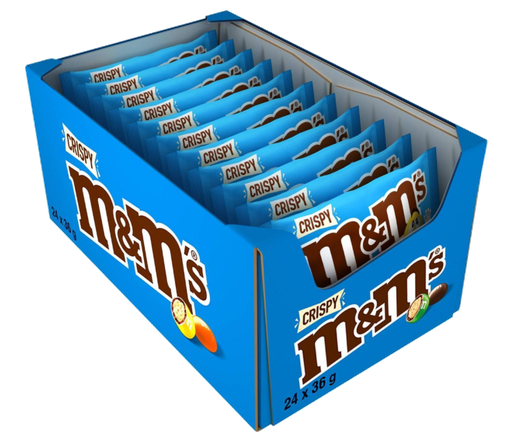 [Choc-All-SE-4591] Chocolate Bags M&M's Crispy NPM 36g 24