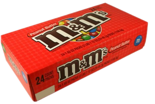 [Choc-All-SE-4586] Chocolate Bags M&M Peanut Butter NPM 46.2gm 24