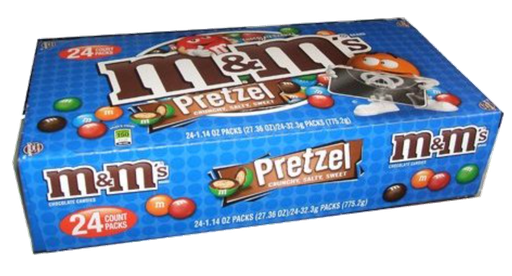 [Choc-All-SE-4589] Chocolate Bags M&M Pretzel NPM 32.3g 24