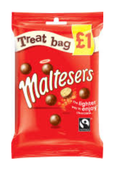 [Choc-All-SE-4594] Chocolate Bags Maltesers PM 1.00 68g 24