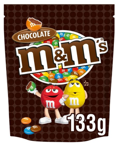 [Choc-All-SE-5088] Chocolate Bags MandMs Chocolate-Brown NPM 133g 12