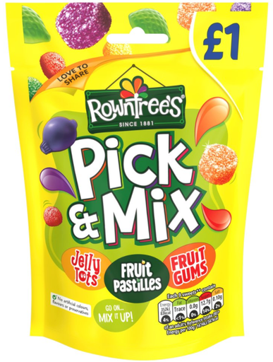[Choc-All-SE-4541] Chocolate Bags Rowntrees Pick and Mix PM 1.00 - 10