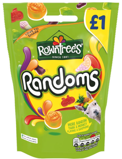 [Choc-All-SE-5019] Chocolate Bags Rowntrees Randoms PM 1.00 - 10
