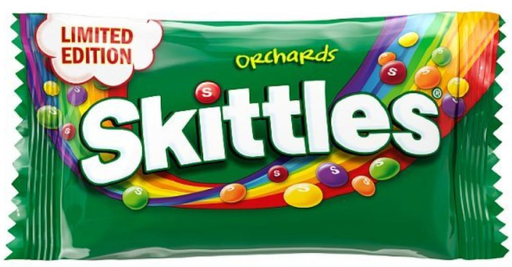 [Choc-All-SE-5058] Chocolate Bags Skittles Orchards NPM 45g 36