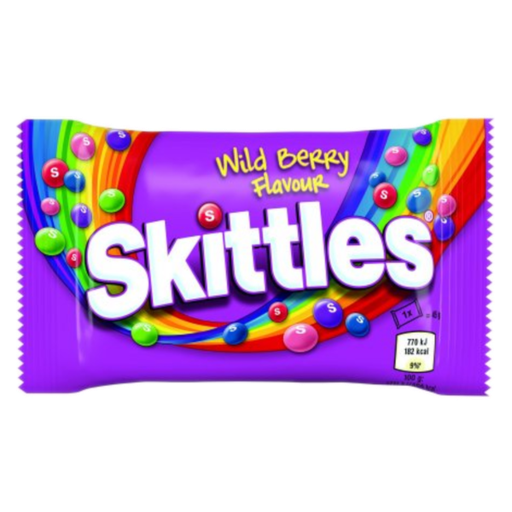 [Choc-All-SE-5047] Chocolate Bags Skittles Wild Berry-Purple NPM 45g 36