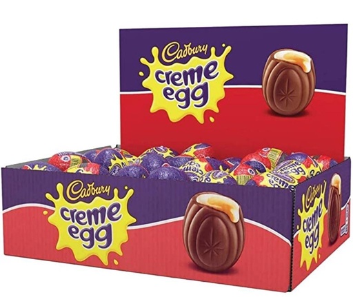 [Choc-All-SE-4615] Chocolate Eggs Cadburys Creme Eggs NPM 40g 48