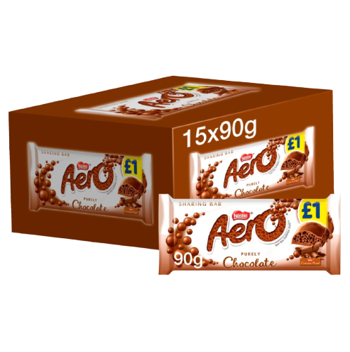 [Choc-All-SE-4642] Chocolates Aero Giant Milk PM 1.00 90g 15