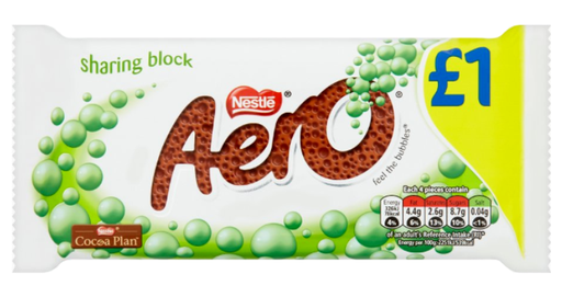 [Choc-All-SE-4953] Chocolates Aero Mint PM 1.00 100g 15