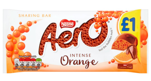 [Choc-All-SE-4960] Chocolates Aero Orange PM 1.00 100g 15