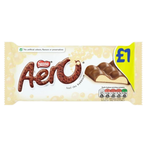 [Choc-All-SE-4648] Chocolates Aero White PM 1.00 90g 15