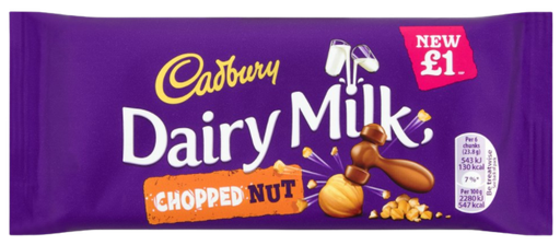 [Choc-All-SE-4984] Chocolates Dairy Milk Chopped Nut PM 1.00 120g 17