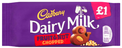 [Choc-All-SE-4979] Chocolates Dairy Milk Fruit and Nut PM 1.00 120g 17