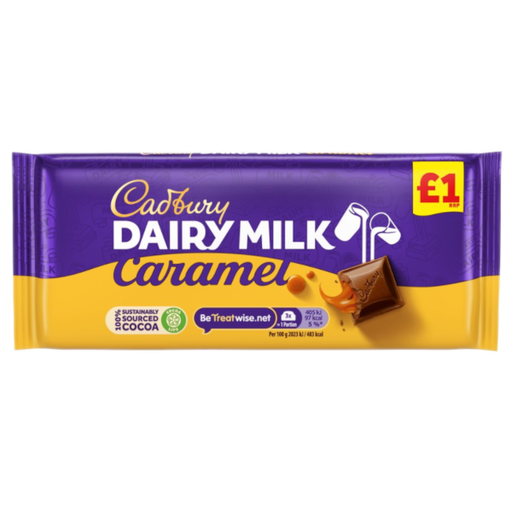[Choc-All-SE-4993] Chocolates Dairy Milk Smooth Caramel PM 1.00 120g 16