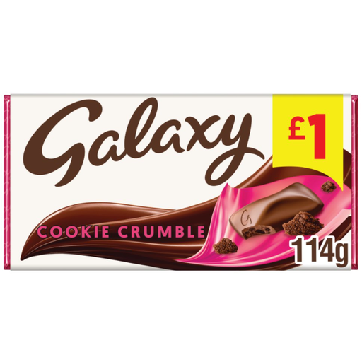 [Choc-All-SE-4941] Chocolates Galaxy Cookie Crumble PM 1.00 114g 24