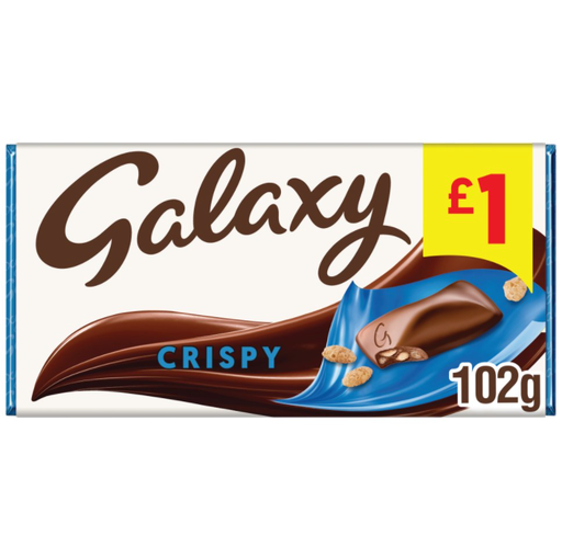 [Choc-All-SE-4945] Chocolates Galaxy Crispy PM 1.00 135g 24
