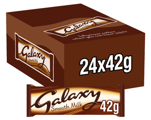 [Choc-All-SE-5079] Chocolates Galaxy Smooth Milk NPM 42g 24