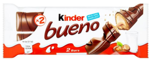 [Choc-All-SE-5006] Chocolates Kinder Beuno T.2 NPM 2x21.5g 30