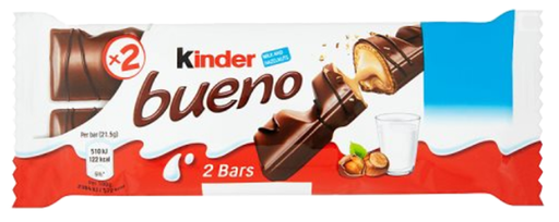 [Choc-All-SE-4926] Chocolates Kinder Beuno T.2 PM 0.55 2x21.5g 30
